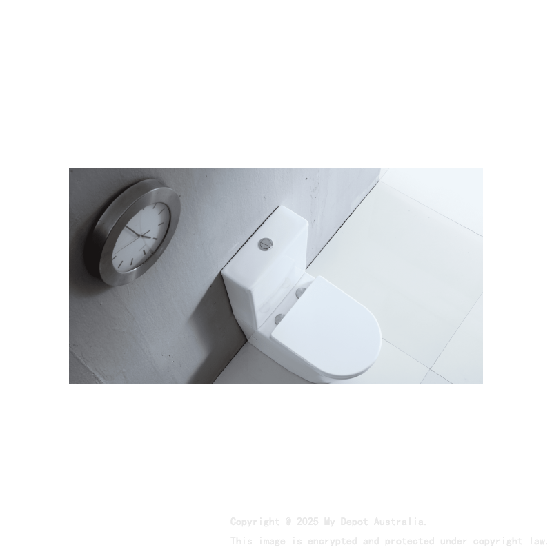 London Back To Wall Toilet Suite (Rimless)With Slim Seat Cover And Universal Inlet Cistern  T6