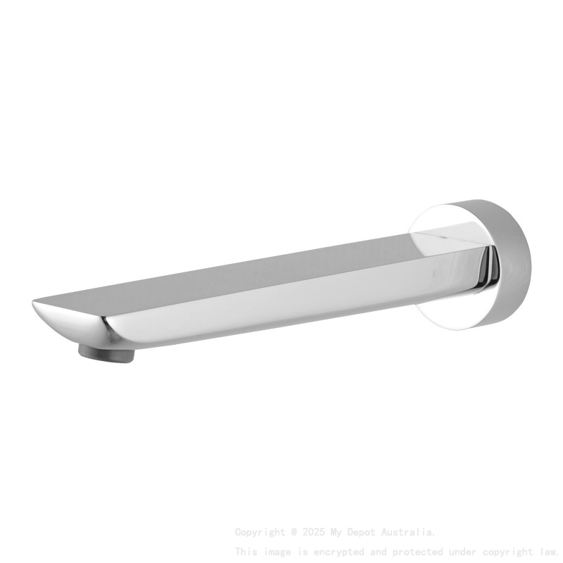 Chrome Bathtub/Basin Wall Spout