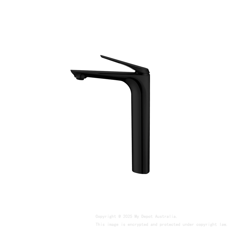 Black Tall Basin Mixer