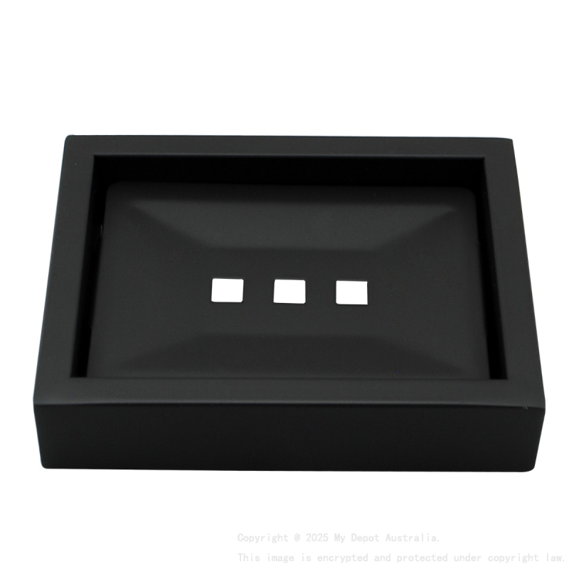 Black Soap Dish Holder