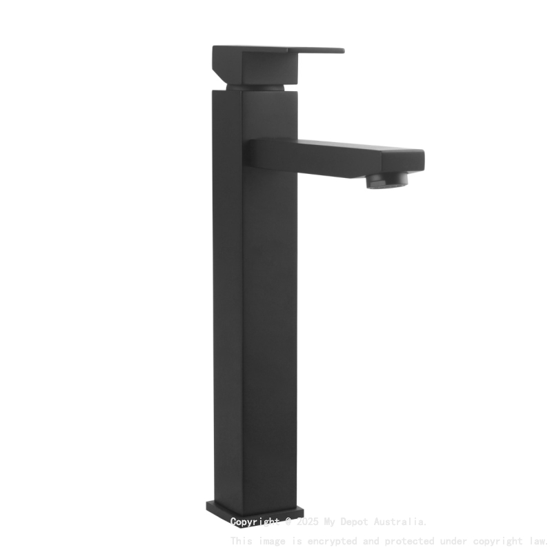 Black Tall Basin Mixer