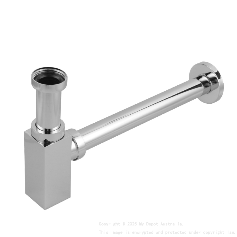 Chrome Bottle Trap 32mm