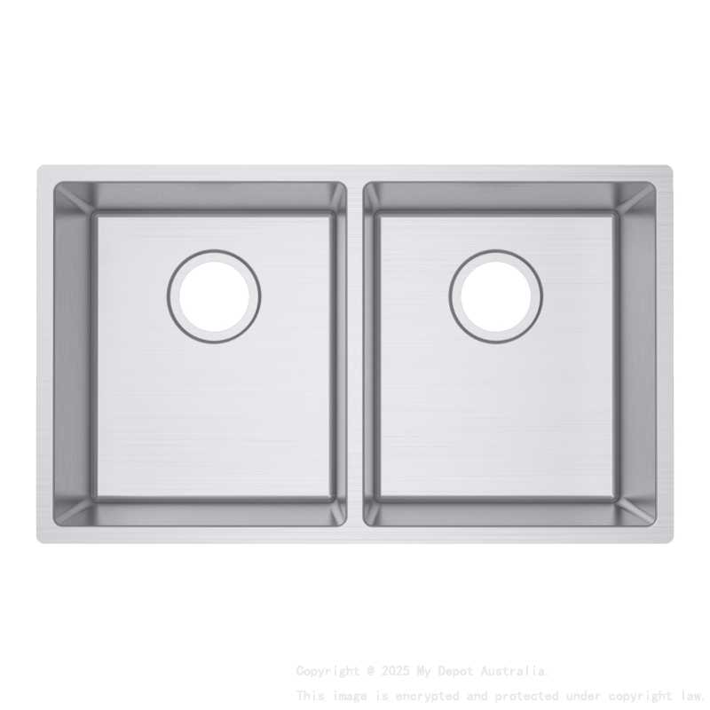 304 Stainless Steel Hand-made Single Bowl Kitchen Sink(Round Edges) 740*440*200mm