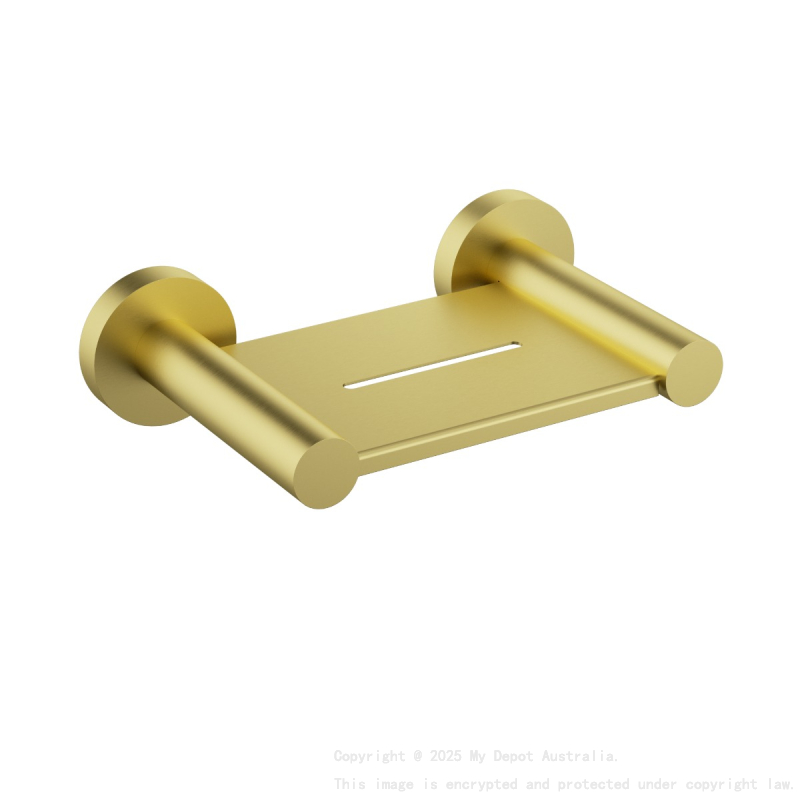 Otus Slimline Soap Holder Brushed Gold