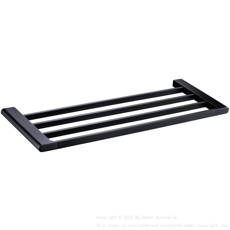 Cora Towel Shelf 600 mm Matt Black
