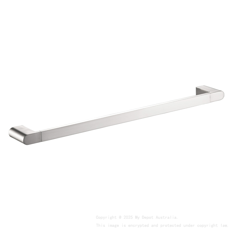 Flores Single Towel Rail 600 mm Chrome