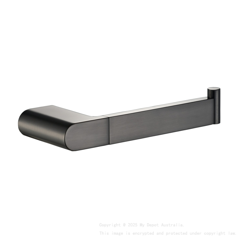 Flores Toilet Roll Holder Gunmetal