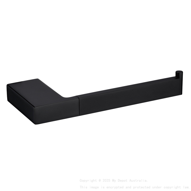Eden Toilet Roll Holder Matt Black