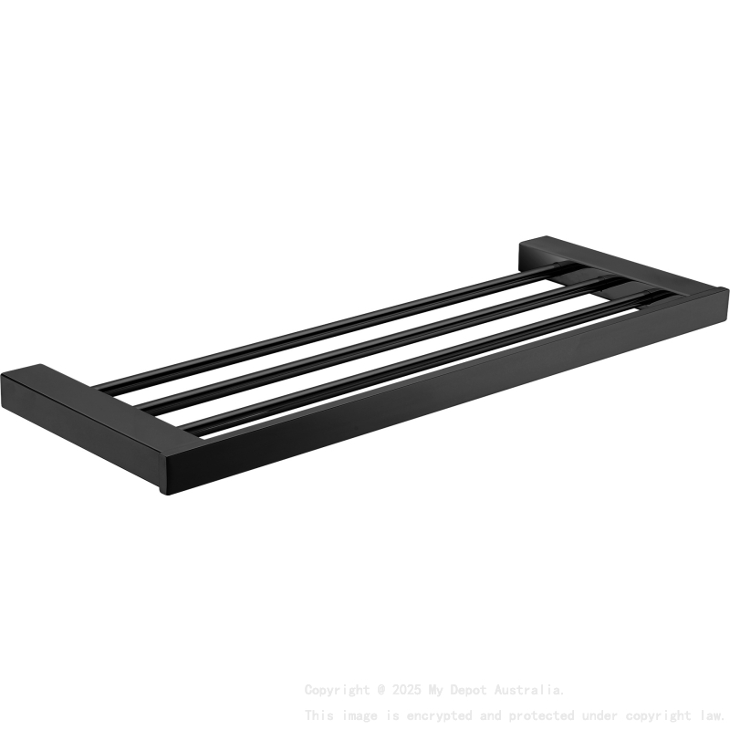Rosa Towel Shelf Matt Black
