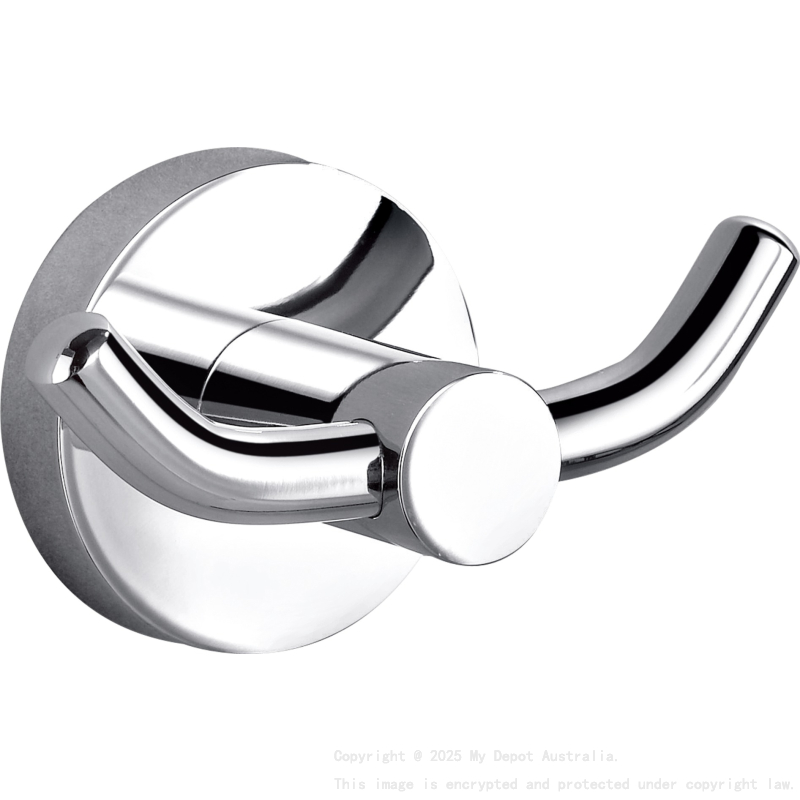 Otus Double Robe Hook Chrome