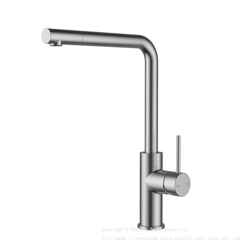 Otus Slimline SS Pull-Out Sink Mixer Brushed Stainless Steel