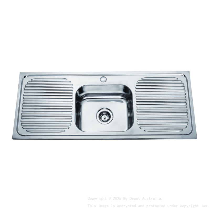 1182*486mm Stainless Kitchenette/Laundry Sink
