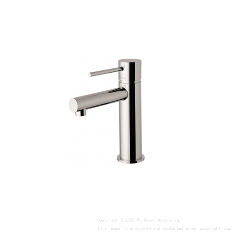 Round Basin Mixer Chrome