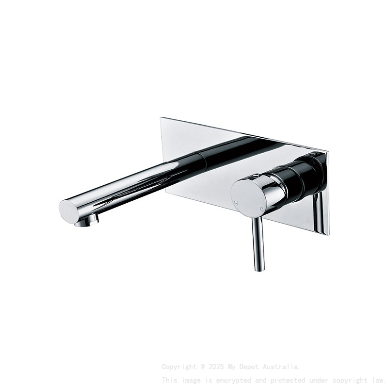 Round Wall/Basin Mixer/Wall Spout Chrome
