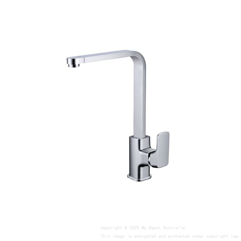 Kompakt Eckig Chrome Sink Mixer