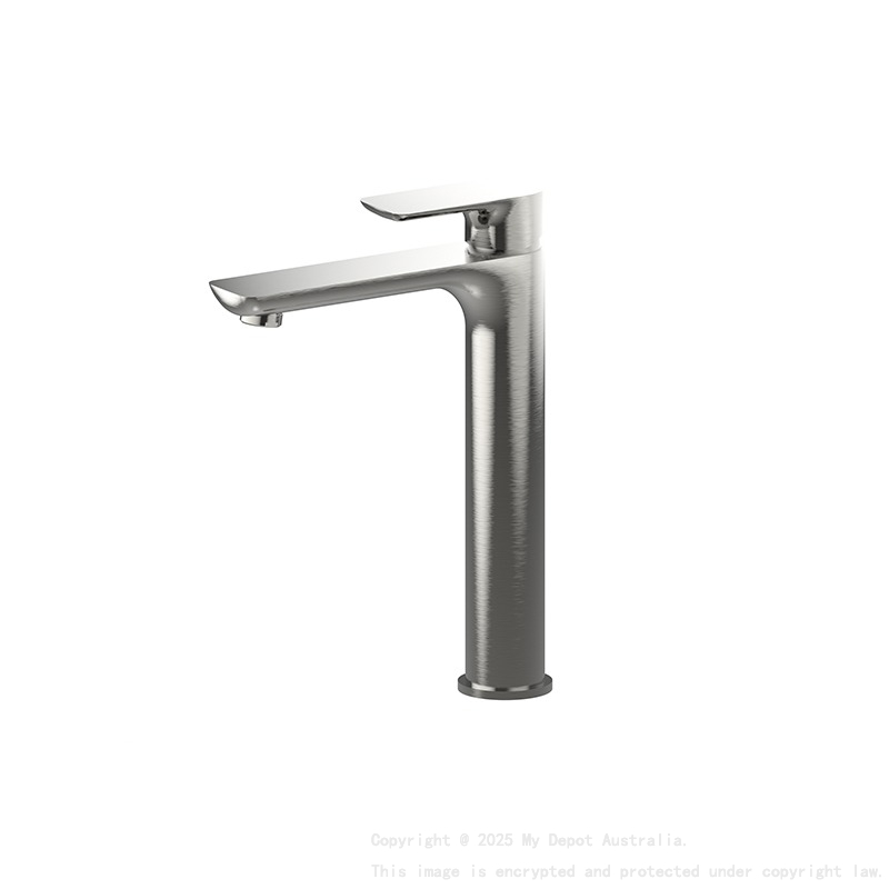 Luxus Tower Basin Mixer Burshed Nickel