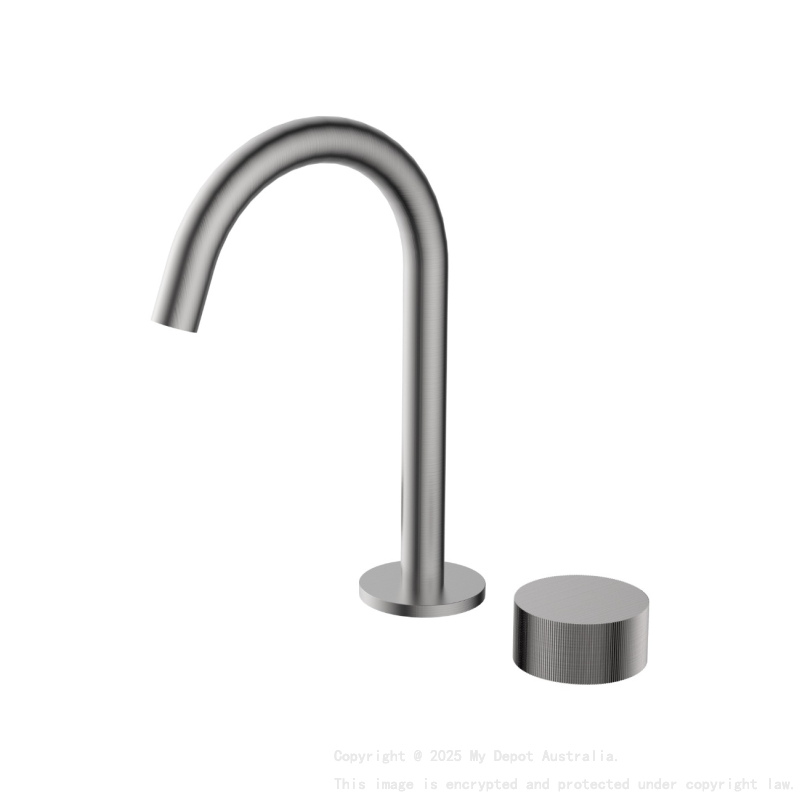 Qi Rund Progressive Rund Basin Set Brushed Nickel