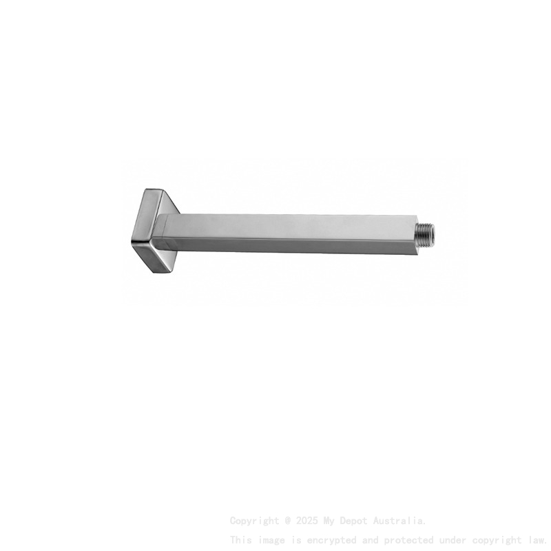 Square Ceiling Shower Arm 300mm Chrome