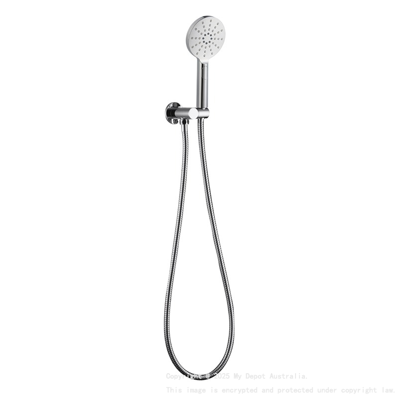 Rund Chrome 3 Spray Hand Shower On Bracket