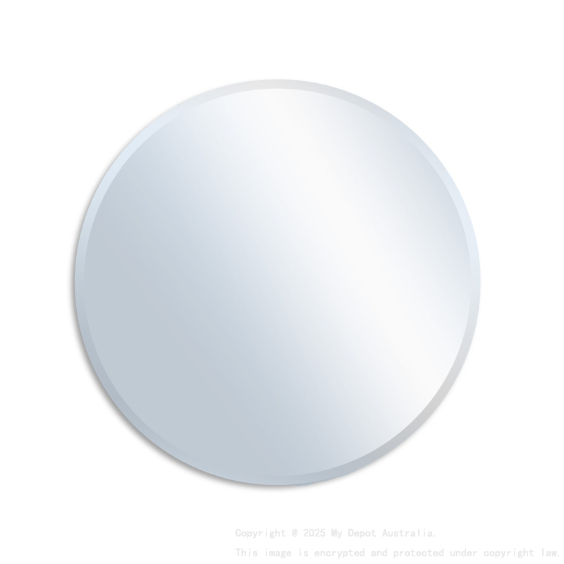 600X600X5mm Orbis Bevel Edge Mirror