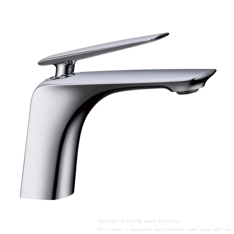 Bellino Chrome Basin Short Mixer Tap
