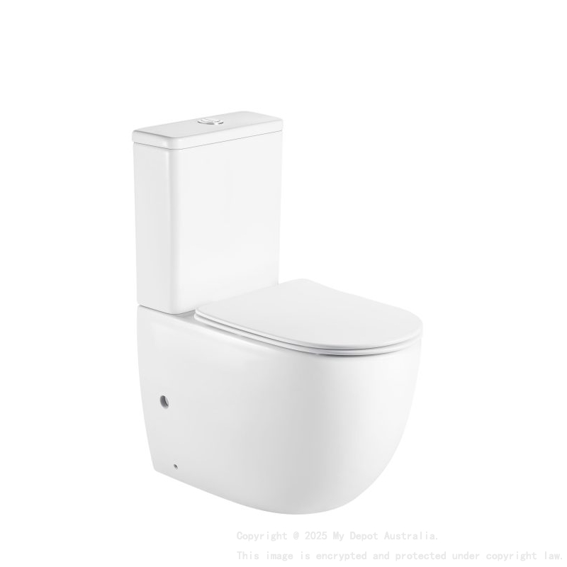 Cera Back To Wall Toilet Suite With Slim Uf Seat Cover(620*380*825) With Cistern T3