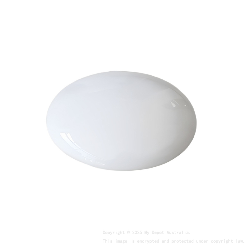 Ceramic Basic Pop-up Waste Cap Gloss White