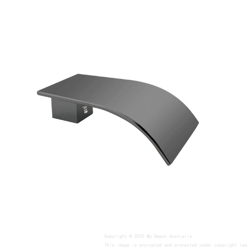 Gun Metal Grey Waterfall Bathtub/Basin Wall Spout