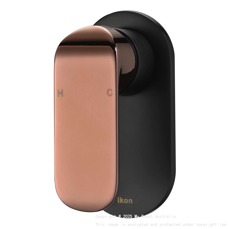 IKON-HYB11 range rose gold handle