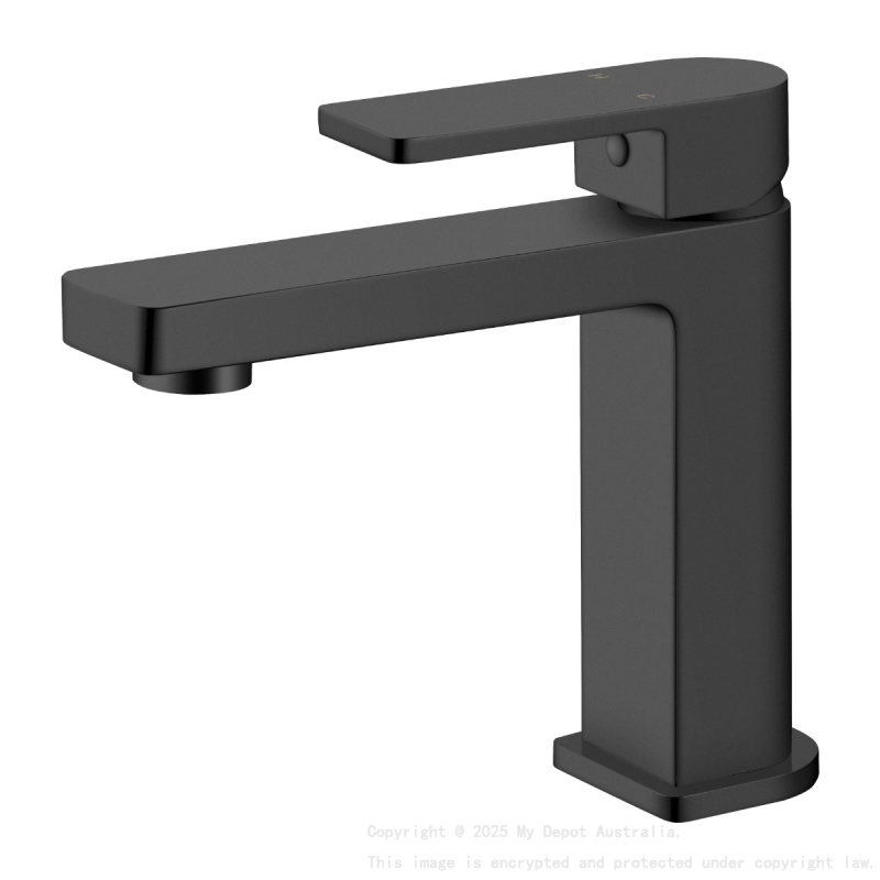 Flores Basin Mixer Matt Black