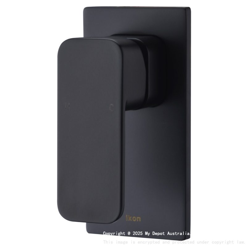 Seto Wall Mixer with Diverter Matt Black