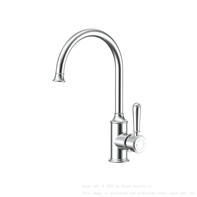 Clasico Gooseneck Sink Mixer Chrome