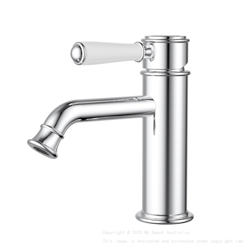 Clasico New Basin Mixer Ceramic Handle Chrome