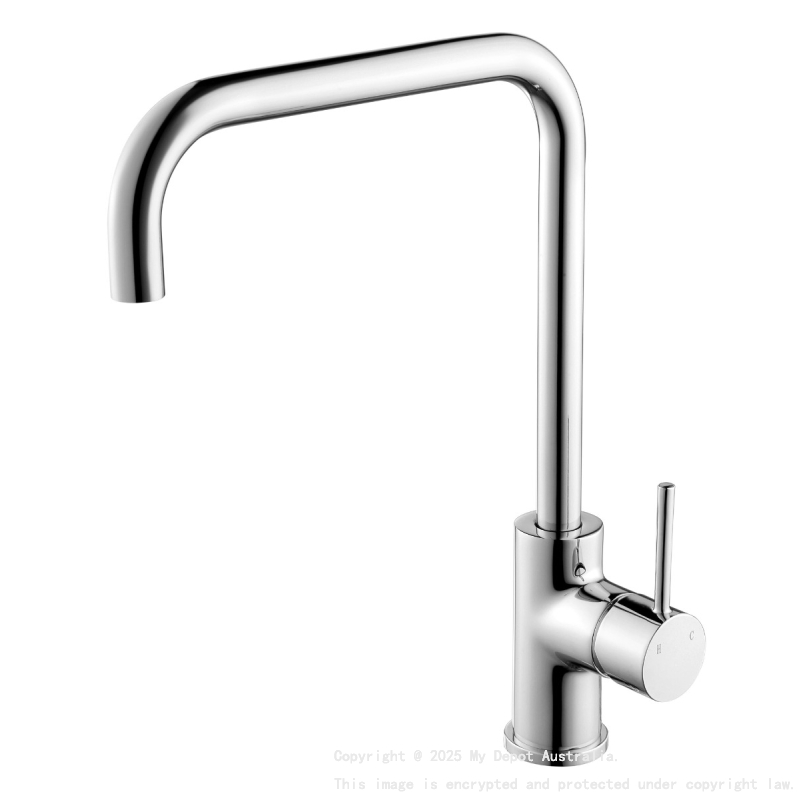 Hali Square Neck Sink Mixer Chrome