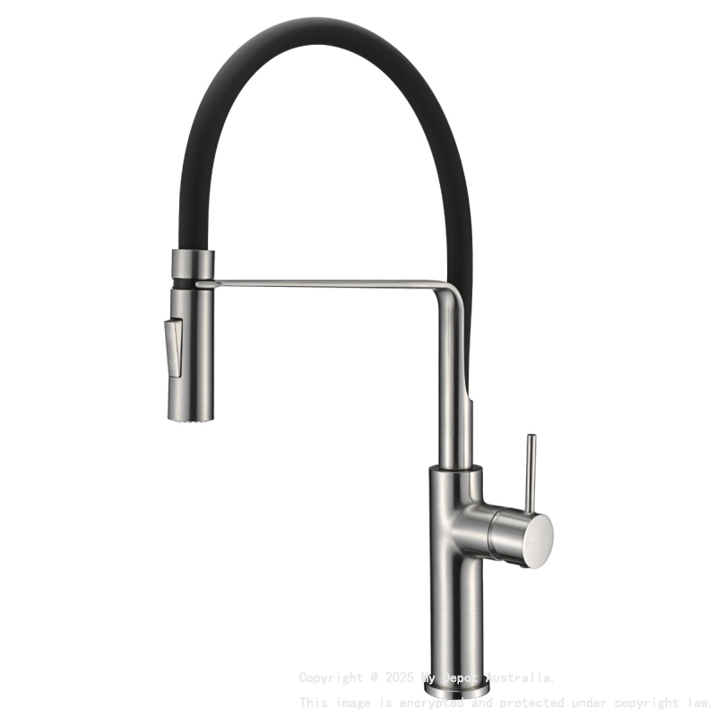 Hali Multifunction Sink Mixer Brushed Nickel