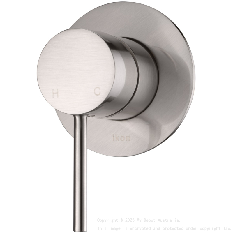 Hali Wall Mixer Brushed Nickel