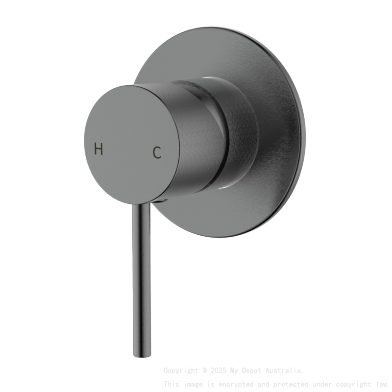 Hali Wall Mixer Gunmetal