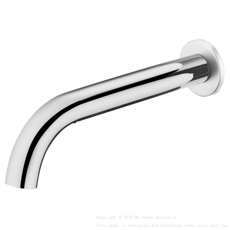 Hali Curve Bath Spout Chrome