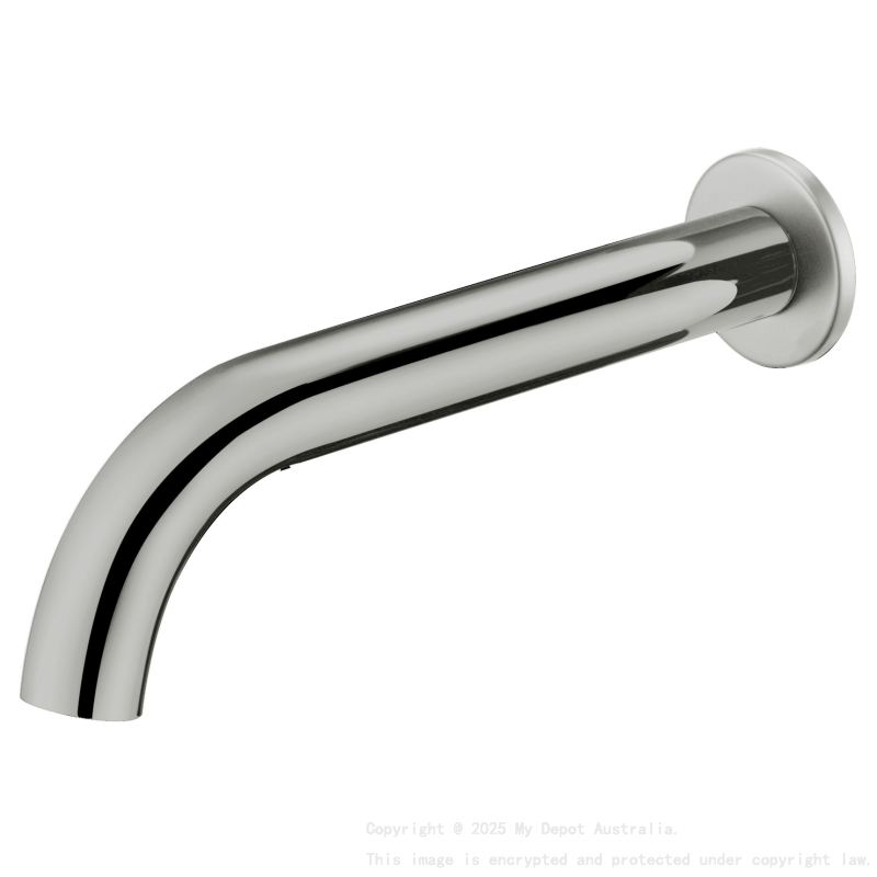 Hali Curve Bath Spout Brushed Nickel