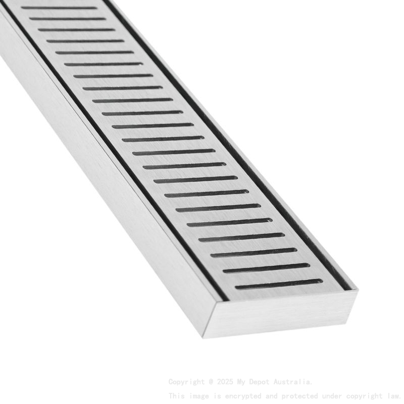 100x100x26mm Lauxes Aluminium Chrome Floor Grate Drain