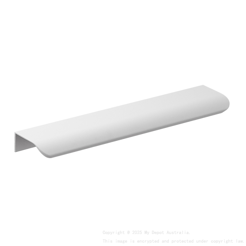 200mm Agena Kliff And Madura Matte White Handle