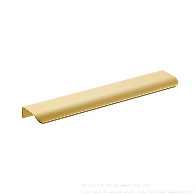 250mm Agena Kliff And Madura Brushed Gold Handle