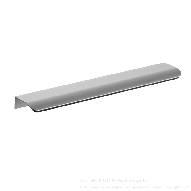 300mm Agena Kliff And Madura Brushed Nickel Handle