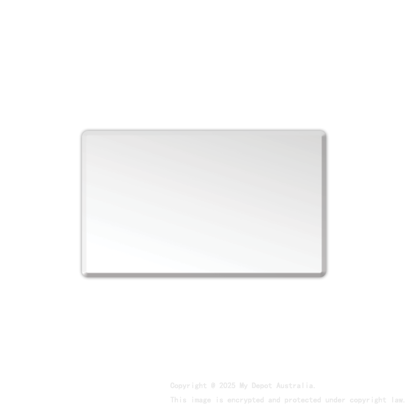 1500X900X5mm Recta Bevel Edge Mirror