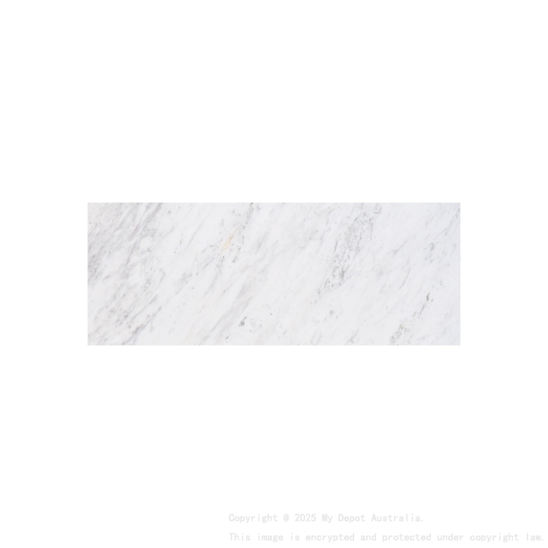 1205X465X18mm Carrara White Marble Stone