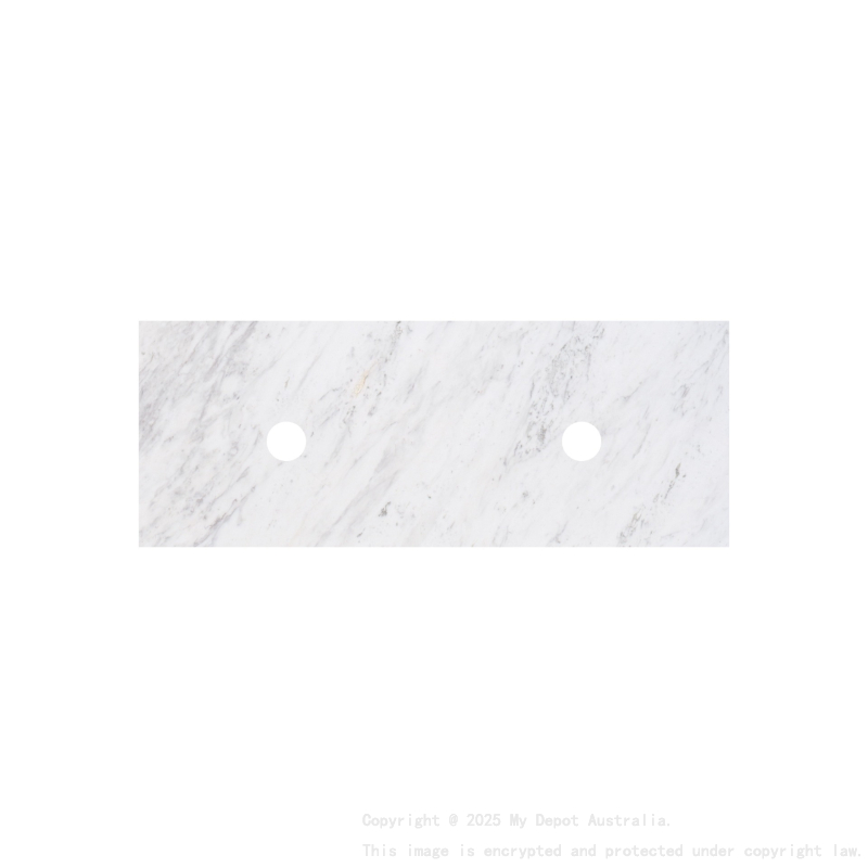 1205X465X18mm Carrara White Marble Stone Top