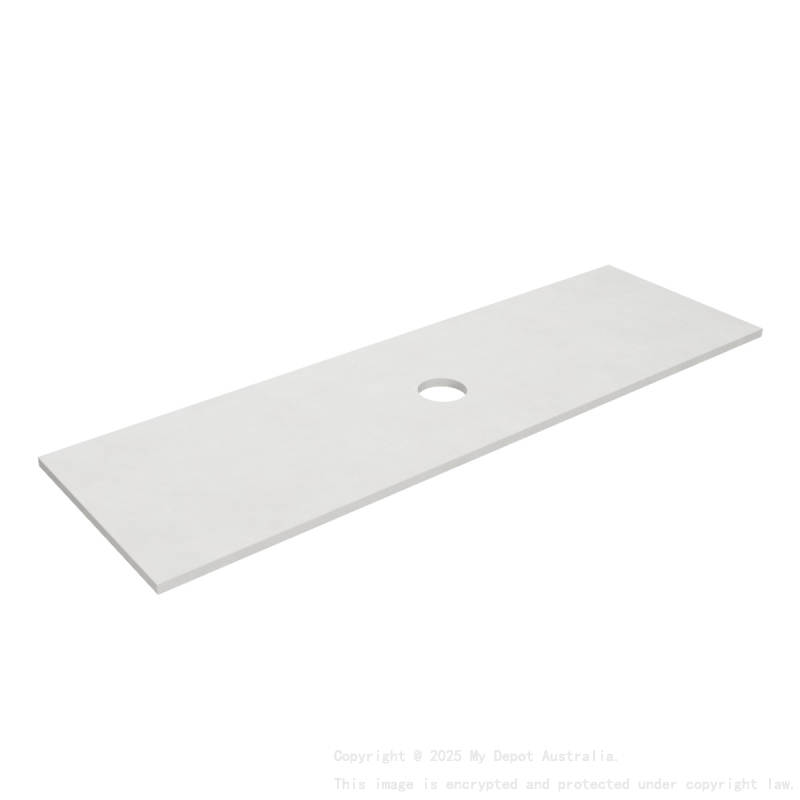 1505X465X20mm Blanco White(WG034) Zero Silica Engineer Stone Top