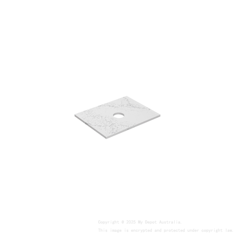 605X465X20mm Calacatta White (WG486) Zero Silica Engineer Stone Top