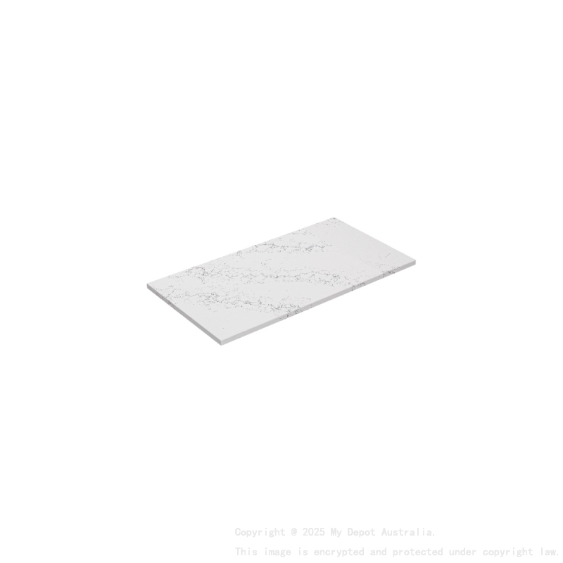905X465X20mm Calacatta White (WG486) Zero Silica Engineer Stone Top