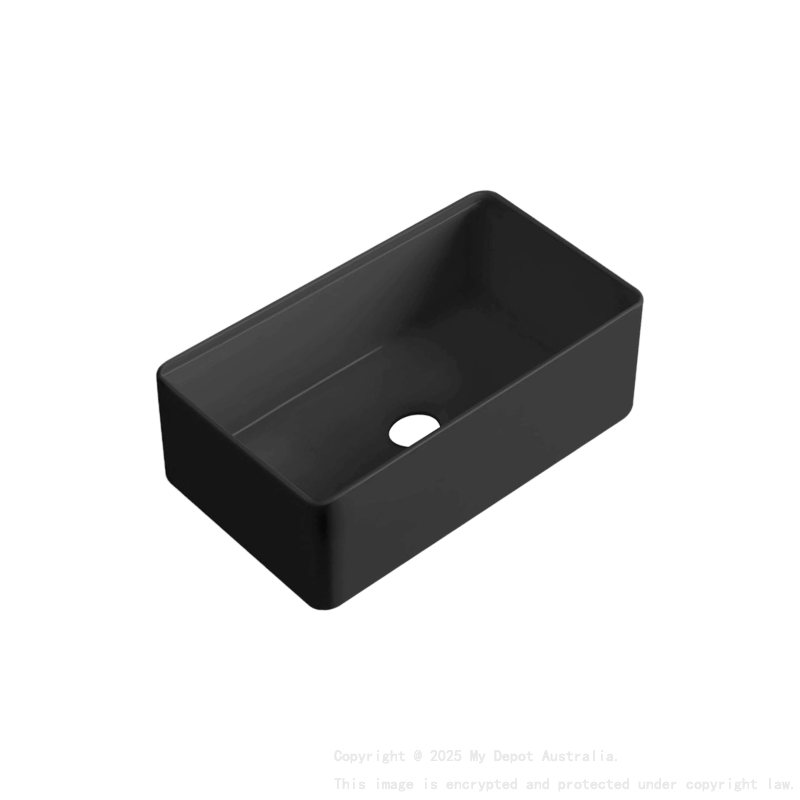 Size:835*459*254mm Bowl Size:799*423*232mm Matte Black Rocca Fine Fireclay Farm House Buttler Sink Single Bowl